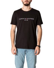 Мужская футболка Tommy Hilfiger Jeans, черная цена и информация | Мужские футболки | 220.lv