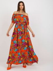 Sieviešu kleita Lakerta 660555, oranža cena un informācija | Kleitas | 220.lv