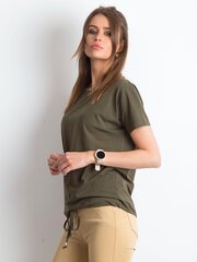 T-krekls sievietēm Basic Feel Good 2016102136514, zaļš cena un informācija | T-krekli sievietēm | 220.lv