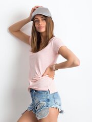 T-krekls sievietēm Basic Feel Good 2016102180876, rozā cena un informācija | T-krekli sievietēm | 220.lv