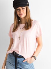 T-krekls sievietēm Basic Feel Goodd RV-TS-4662.86, rozā cena un informācija | T-krekli sievietēm | 220.lv