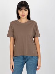 T-krekls sievietēm New 2016103346929, brūns цена и информация | Женские футболки | 220.lv