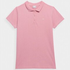 Polo krekls sievietēm 4F W 4FSS23TTSHF585 56S, rozā cena un informācija | T-krekli sievietēm | 220.lv