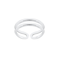 Серебряное кольцо на пальце ноги Elfas SKG026 цена и информация | Кольца | 220.lv