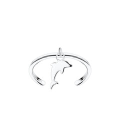 Серебряное кольцо на пальце ноги Elfas SKG010 цена и информация | Кольца | 220.lv