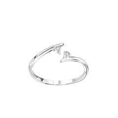 Серебряное кольцо на пальце ноги Elfas SKG005 цена и информация | Кольца | 220.lv