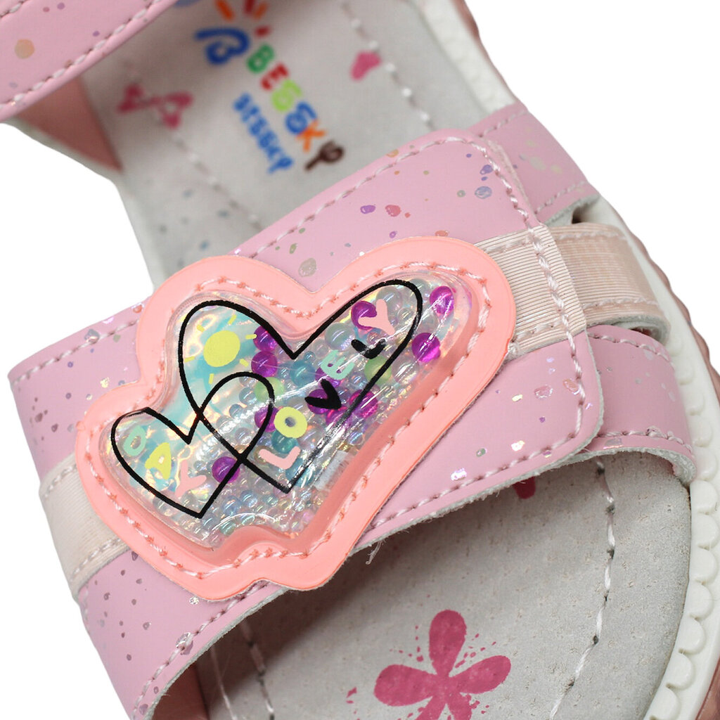 Sandales meitenēm Clibee, rozā cena un informācija | Bērnu sandales | 220.lv