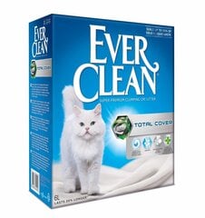 Kaķu pakaiši EverClean Total Cover, 6 L cena un informācija | Smiltis un pakaiši | 220.lv