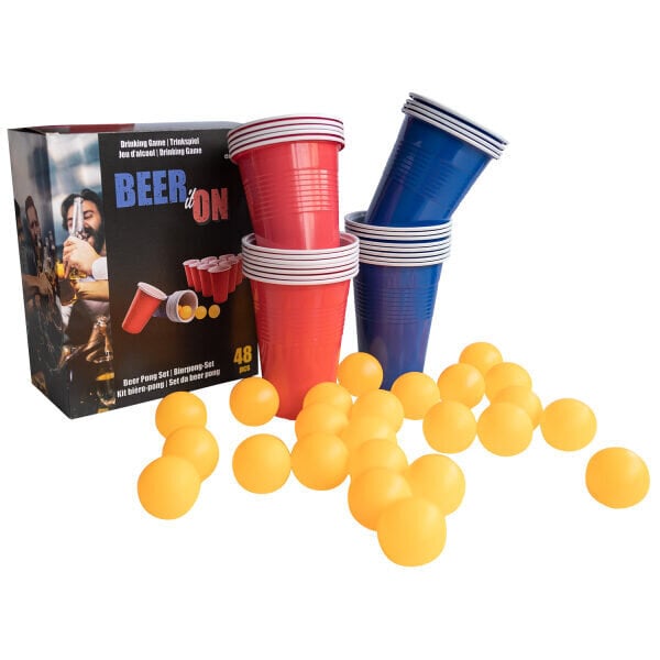 Ballīšu dzeršanas spēle "Beerpong" цена и информация | Ballītēm un svētkiem | 220.lv