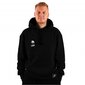 Džemperis unisex Hoodie Solid Black, melns cena un informācija | Vīriešu jakas | 220.lv