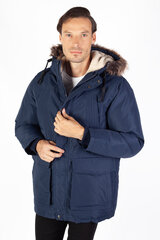 Зимняя куртка JACK&JONES 12236032NAVYBLAZER-L, синяя цена и информация | Мужские куртки | 220.lv