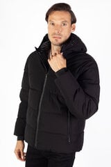 Зимняя куртка JACK&JONES 12236065BLACK-L, черная цена и информация | Мужские куртки | 220.lv