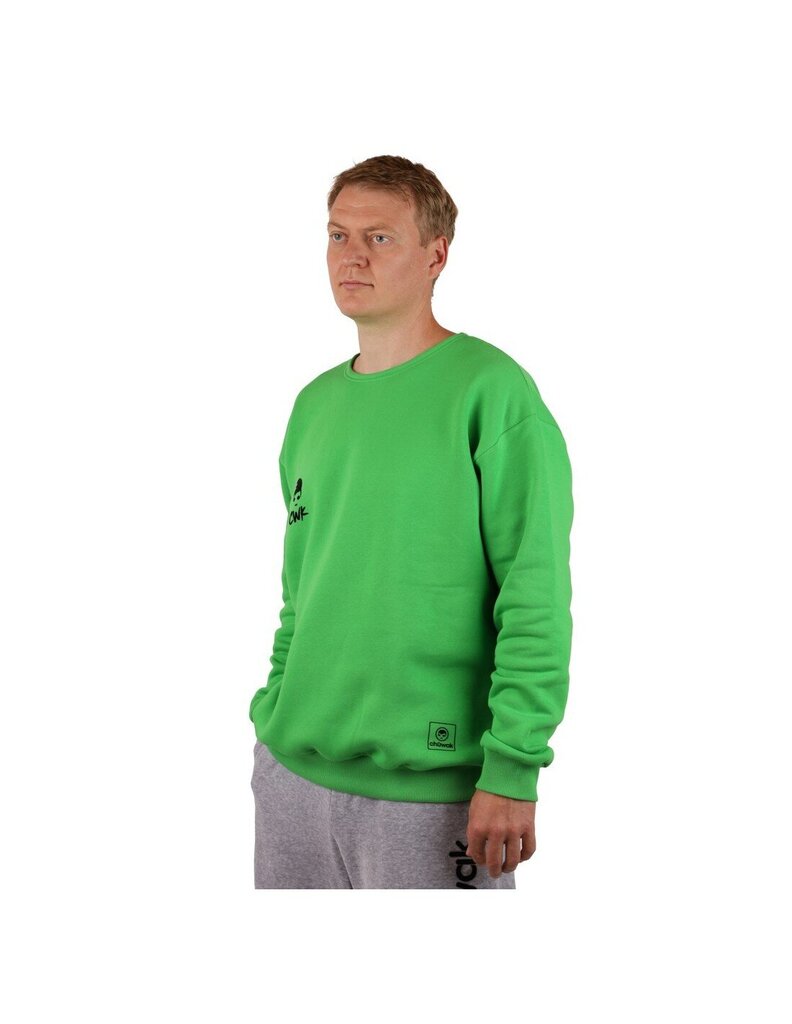 Džemperis unisex Crew Neck Classic Green, Zaļš цена и информация | Vīriešu jakas | 220.lv