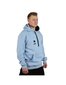 Džemperis unisex Hoodie Baby Blue, zils cena un informācija | Vīriešu jakas | 220.lv