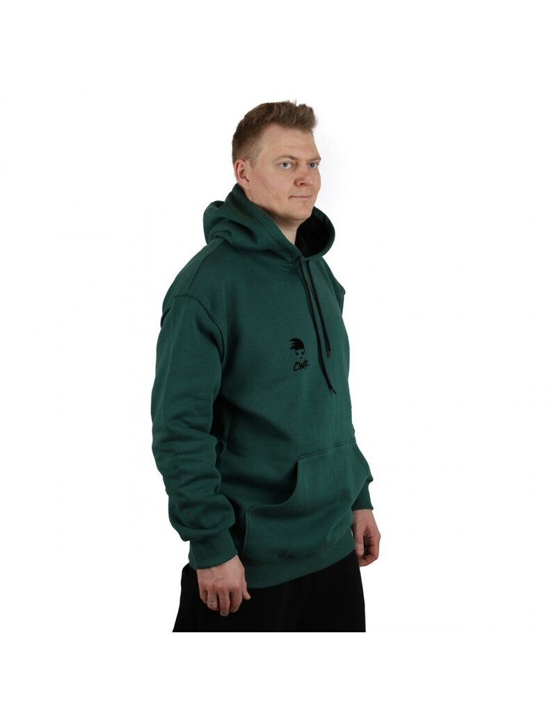 Džemperis unisex Hoodie Dark Green, zaļš цена и информация | Vīriešu jakas | 220.lv