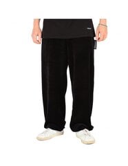 Bikses unisex Velour Pants Black, melnas kaina ir informacija | Vīriešu bikses | 220.lv