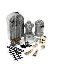 Helovīna komplekts 24 daļas cena un informācija | Karnevāla kostīmi, maskas un parūkas | 220.lv