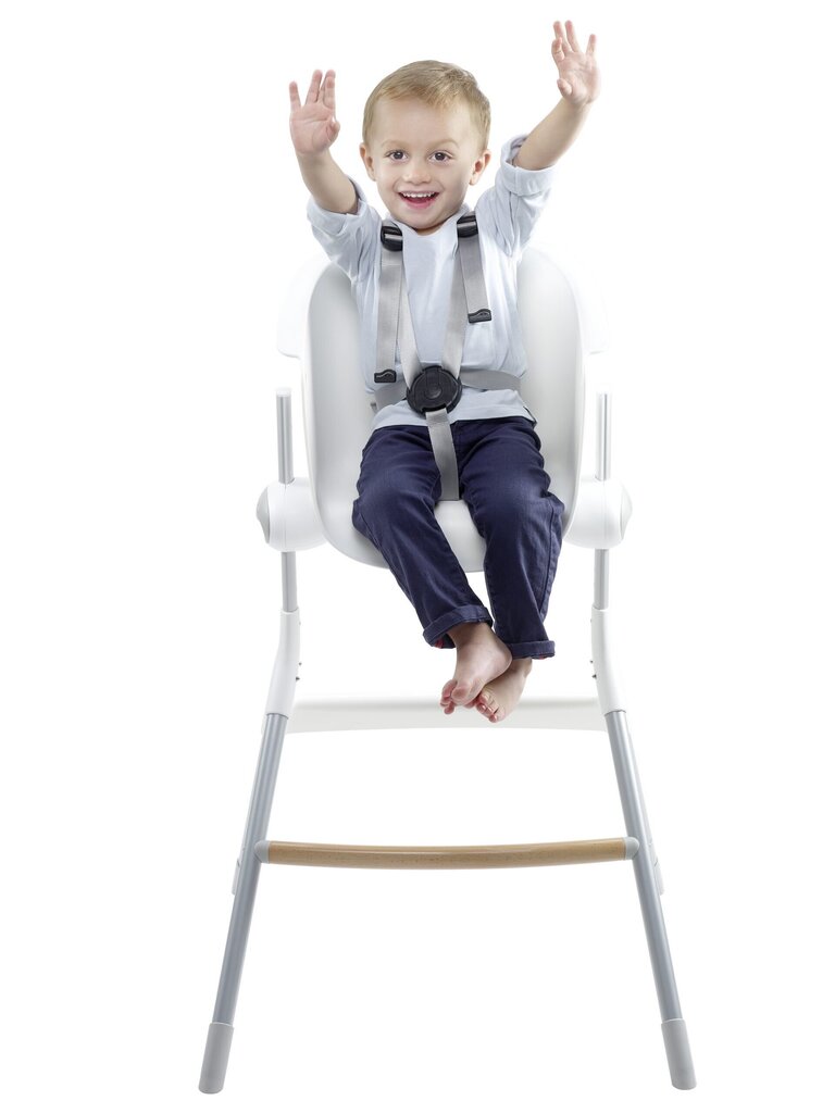 Barošanas krēsls Beaba Up&Down, balts cena un informācija | Barošanas krēsli | 220.lv