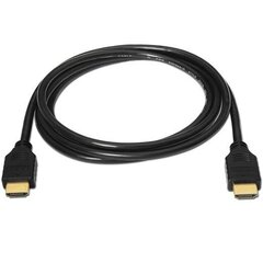 Кабель HDMI Aisens A119-0095 3 m Чёрный цена и информация | Кабели и провода | 220.lv