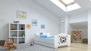 Bērnu gulta ADRK Furniture Amadis Ball, 80x160 cm, dažādu krāsu cena un informācija | Bērnu gultas | 220.lv