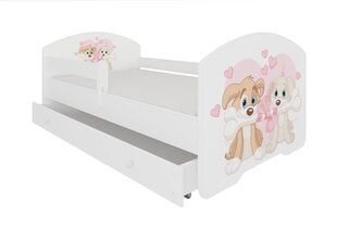 Bērnu gulta ADRK Furniture Pepe dogs, 70x140 cm, dažādu krāsu cena un informācija | Bērnu gultas | 220.lv