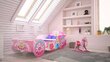 Bērnu gulta ADRK Furniture Kareta, 80x160 cm, dažādas krāsas цена и информация | Bērnu gultas | 220.lv
