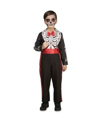 Костюм скелета „Day of the dead“ цена и информация | Карнавальные костюмы, парики и маски | 220.lv