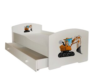 Детская кровать ADRK Furniture Pepe digger, 70x140 см, разных цветов цена и информация | Детские кровати | 220.lv