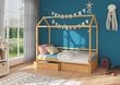 Gulta ADRK Furniture Rose, 80x190 cm, brūna цена и информация | Bērnu gultas | 220.lv