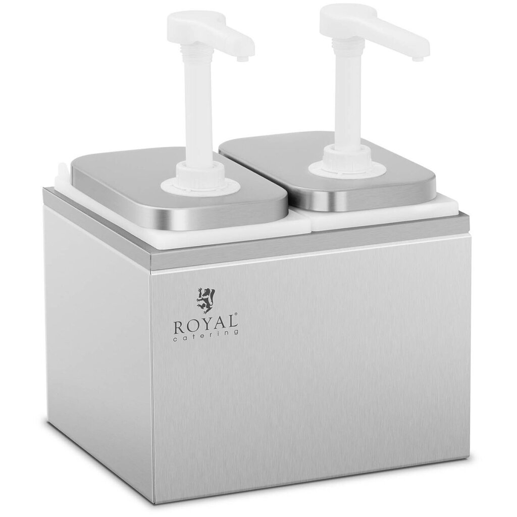 Royal Catering divkāršs mērču dozators, 2 x 2 l cena un informācija | Virtuves piederumi | 220.lv