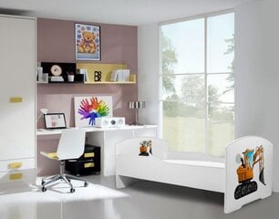 Bērnu gulta Adrk Furniture Pepe digger, 70x140 cm, dažādu krāsu cena un informācija | Bērnu gultas | 220.lv