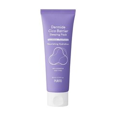 Nakts sejas maska ​​Purito Dermide Cica Barrier, 80 ml cena un informācija | Sejas maskas, acu maskas | 220.lv