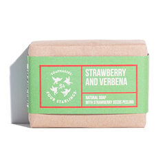 Ķermeņa ziepes Four Starlings Strawberry and Verbena, 110 g cena un informācija | Dušas želejas, eļļas | 220.lv