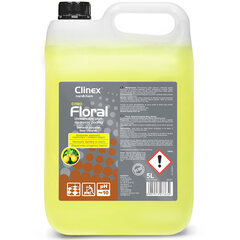 Grīdas tīrīšanas līdzeklis Clinex Floral Citro, 5L cena un informācija | Tīrīšanas līdzekļi | 220.lv