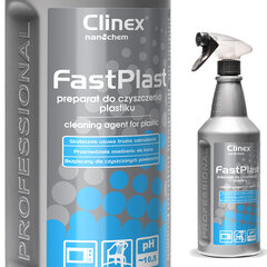 Antistatisks plastmasas tīrīšanas līdzeklis Clinex FastPlast 10113681, 1L цена и информация | Очистители | 220.lv