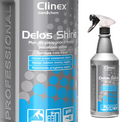 Antistatisks pulēšanas šķidrums koka mēbelēm Clinex Delos Shine 10113651, 1L cena un informācija | Tīrīšanas līdzekļi | 220.lv