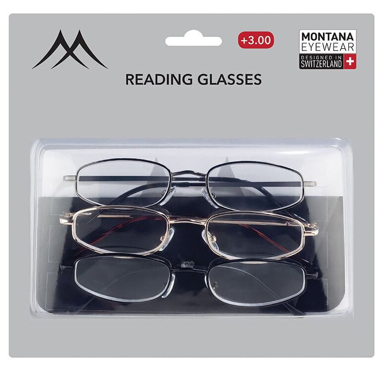 Lasīšanas brilles Montana, 3 gab. cena un informācija | Brilles | 220.lv