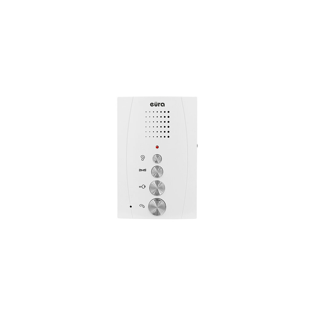 Domofons Intercom Eura ADP-38A3 Entra White cena un informācija | Domofoni | 220.lv