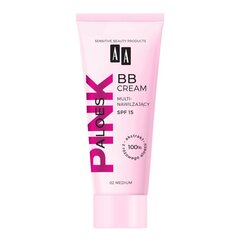 Крем для лица BB AA Aloe Vera Pink 02 Medium, 30 мл цена и информация | Наносите на чистую кожу лица. Подержите около 10-15 минут и смойте водой. | 220.lv