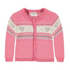 Джемпер для девочек Kanz, светло-розовый цена и информация | Кофточки, джемперы, пиджаки для младенцев | 220.lv
