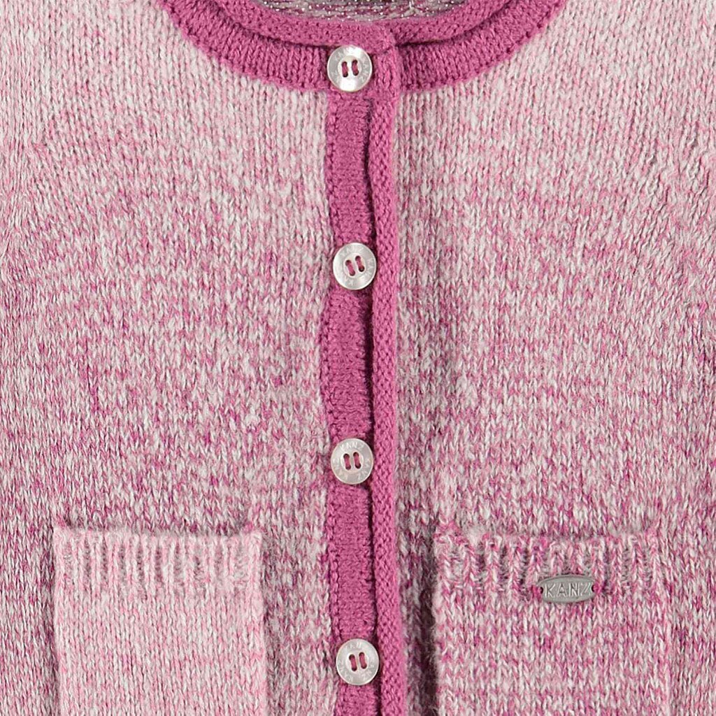 Jaka meitenēm Kanz, rozā cena un informācija | Džemperi, vestes, jaciņas zīdaiņiem | 220.lv