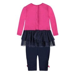 Komplekts meitenēm (kleita + legingi) Kanz, rozā cena un informācija | Apģērbu komplekti jaundzimušajiem | 220.lv