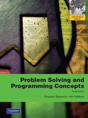 Problem Solving & Programming Concepts: International Edition 9th edition, International Version цена и информация | Книги по экономике | 220.lv