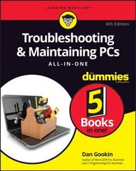 Troubleshooting & Maintaining PCs All-in-One For Dummies 4th edition цена и информация | Книги по экономике | 220.lv