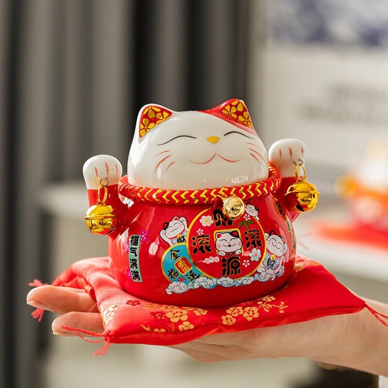 Naudas kastīte Maneki-neko цена и информация | Oriģinālas krājkasītes | 220.lv