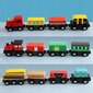 Koka vilciens ar dzelzceļu AIG cena un informācija | Rotaļlietas zēniem | 220.lv