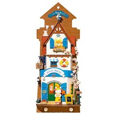 Saliekamā koka miniatūra TM Varvikas Roombox Island Dream Villa RDS022E цена и информация | Конструкторы и кубики | 220.lv