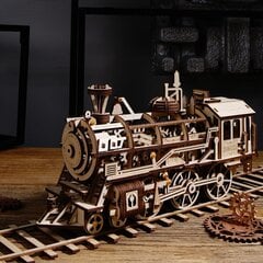 3D koka puzle TM Varvikas Locomotive RK001E cena un informācija | Konstruktori | 220.lv