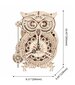 3D koka puzle TM Varvikas Owl Clock RK004E cena un informācija | Konstruktori | 220.lv