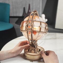 3D koka puzle TM Varvikas Luminous Globe RK009E цена и информация | Конструкторы и кубики | 220.lv